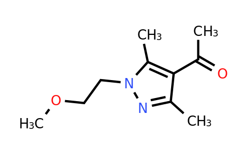 CAS 1342025-30-2 | 1-[1-(2-methoxyethyl)-3,5-dimethyl-1H-pyrazol-4-yl]ethan-1-one