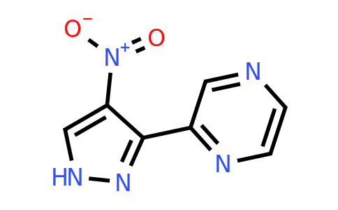 CAS 1342039-78-4 | 2-(4-nitro-1H-pyrazol-3-yl)pyrazine