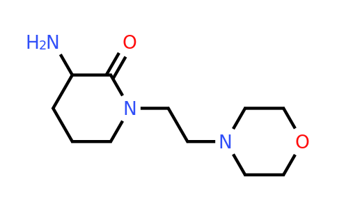CAS 1342059-85-1 | 3-amino-1-[2-(morpholin-4-yl)ethyl]piperidin-2-one