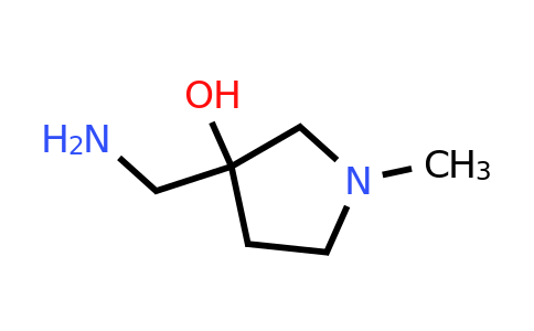 CAS 1342062-26-3 | 3-(aminomethyl)-1-methylpyrrolidin-3-ol