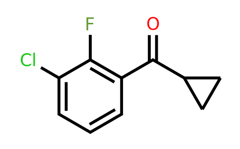 CAS 1342111-40-3 | (3-chloro-2-fluorophenyl)(cyclopropyl)methanone