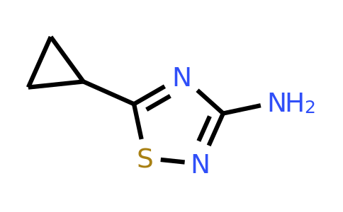 CAS 1342142-02-2 | 5-cyclopropyl-1,2,4-thiadiazol-3-amine