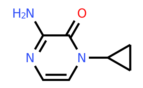 CAS 1342156-93-7 | 3-amino-1-cyclopropyl-1,2-dihydropyrazin-2-one
