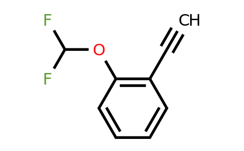 CAS 1342158-87-5 | 1-Difluoromethoxy-2-ethynyl-benzene