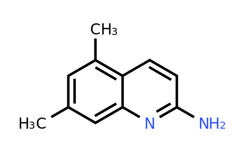 CAS 1342190-00-4 | 5,7-dimethylquinolin-2-amine