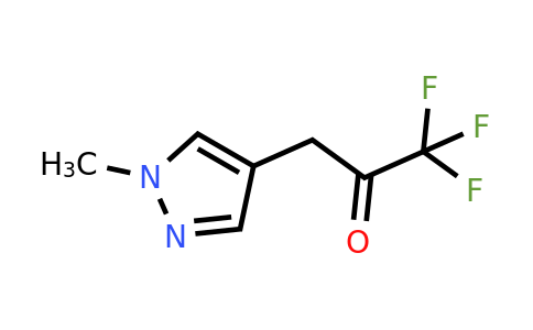 CAS 1342197-54-9 | 1,1,1-trifluoro-3-(1-methyl-1H-pyrazol-4-yl)propan-2-one