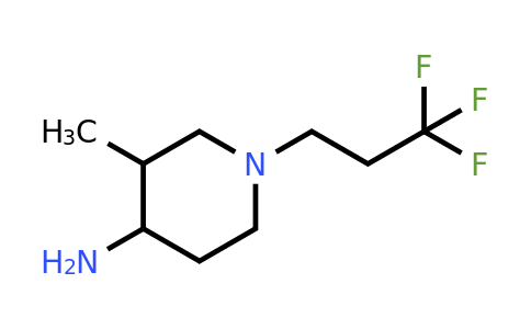 CAS 1342244-02-3 | 3-methyl-1-(3,3,3-trifluoropropyl)piperidin-4-amine