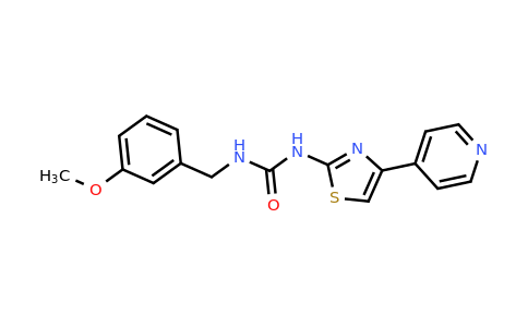 CAS 1342276-76-9 | 1-(3-Methoxybenzyl)-3-(4-(pyridin-4-YL)thiazol-2-YL)urea