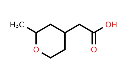 CAS 1342344-50-6 | 2-(2-methyloxan-4-yl)acetic acid