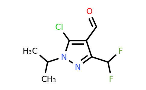 CAS 1342349-20-5 | 5-Chloro-3-(difluoromethyl)-1-isopropyl-1H-pyrazole-4-carbaldehyde