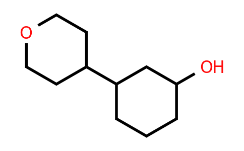 CAS 1342378-98-6 | 3-(Oxan-4-yl)cyclohexan-1-ol