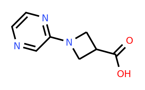 CAS 1342386-90-6 | 1-(Pyrazin-2-yl)azetidine-3-carboxylic acid