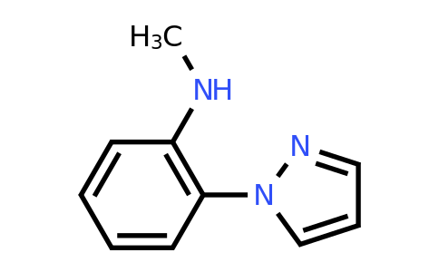 CAS 1342434-23-4 | N-Methyl-2-(1H-pyrazol-1-yl)aniline