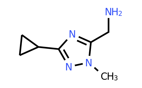 CAS 1342474-48-9 | (3-cyclopropyl-1-methyl-1H-1,2,4-triazol-5-yl)methanamine