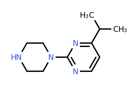 CAS 1342539-22-3 | 2-(piperazin-1-yl)-4-(propan-2-yl)pyrimidine
