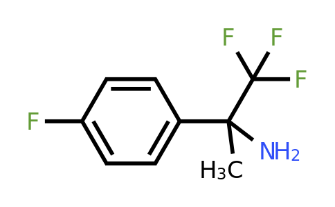CAS 1342545-55-4 | 1,1,1-trifluoro-2-(4-fluorophenyl)propan-2-amine