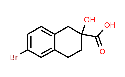 CAS 1342559-20-9 | 6-bromo-2-hydroxy-tetralin-2-carboxylic acid