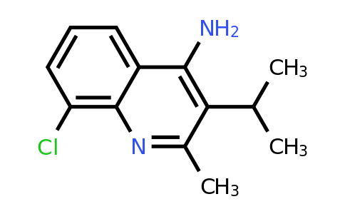 CAS 1342562-34-8 | 8-Chloro-3-isopropyl-2-methylquinolin-4-amine