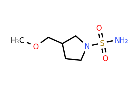 CAS 1342640-91-8 | 3-(methoxymethyl)pyrrolidine-1-sulfonamide