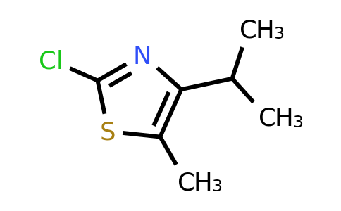 CAS 1342647-34-0 | 2-chloro-5-methyl-4-(propan-2-yl)-1,3-thiazole