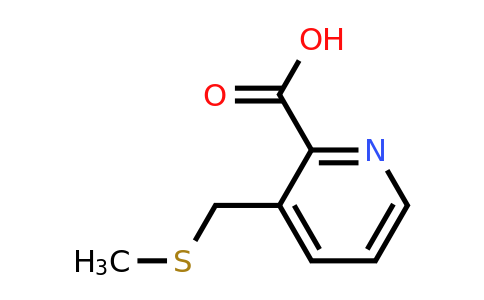 CAS 1342692-51-6 | 3-[(methylsulfanyl)methyl]pyridine-2-carboxylic acid