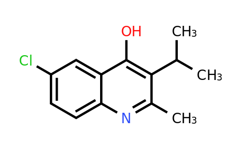 CAS 1342694-46-5 | 6-Chloro-3-isopropyl-2-methylquinolin-4-ol
