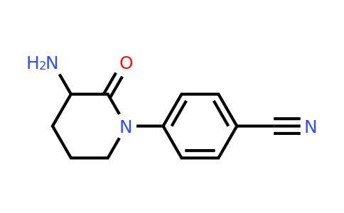 CAS 1342733-43-0 | 4-(3-amino-2-oxopiperidin-1-yl)benzonitrile