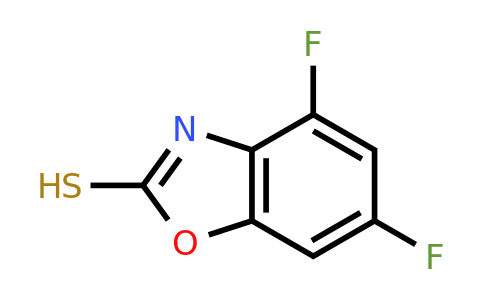 CAS 1342740-10-6 | 4,6-difluoro-1,3-benzoxazole-2-thiol