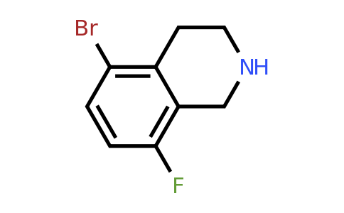 CAS 1342747-87-8 | 5-bromo-8-fluoro-1,2,3,4-tetrahydroisoquinoline