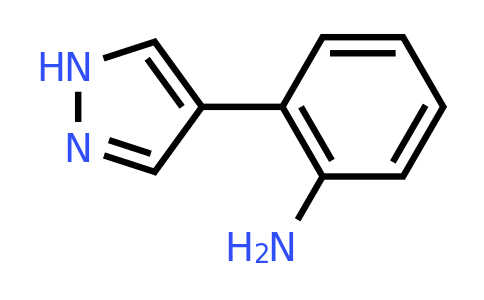 CAS 1342757-33-8 | 2-(1H-pyrazol-4-yl)aniline