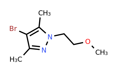 CAS 1342761-60-7 | 4-Bromo-1-(2-methoxyethyl)-3,5-dimethyl-1H-pyrazole