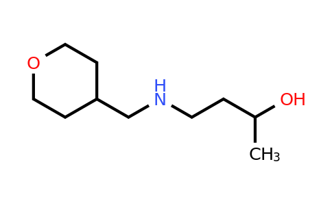 CAS 1342776-66-2 | 4-{[(oxan-4-yl)methyl]amino}butan-2-ol