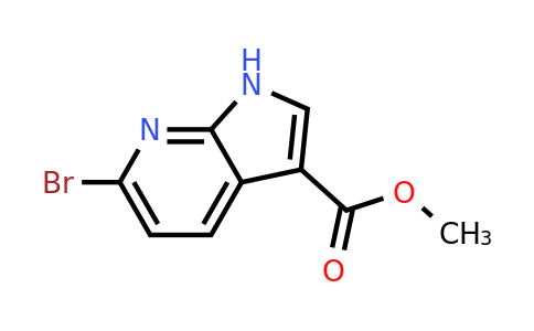 CAS 1342811-51-1 | methyl 6-bromo-1H-pyrrolo[2,3-b]pyridine-3-carboxylate