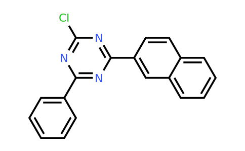 CAS 1342819-12-8 | 2-Chloro-4-(naphthalen-2-yl)-6-phenyl-1,3,5-triazine