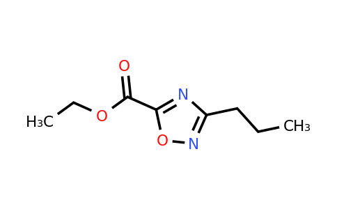 CAS 1342849-83-5 | 3-Propyl-[1,2,4]oxadiazole-5-carboxylic acid ethyl ester