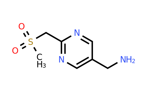 CAS 1342864-44-1 | [2-(methanesulfonylmethyl)pyrimidin-5-yl]methanamine