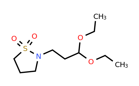 CAS 1342874-58-1 | 2-(3,3-diethoxypropyl)-1lambda6,2-thiazolidine-1,1-dione