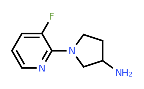 CAS 1342881-20-2 | 1-(3-fluoropyridin-2-yl)pyrrolidin-3-amine