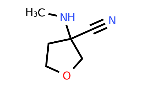 CAS 1342898-74-1 | 3-(methylamino)oxolane-3-carbonitrile