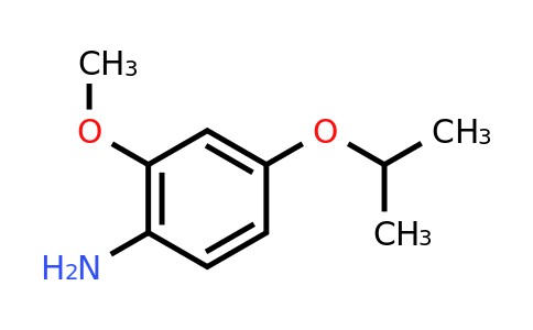 CAS 1342903-28-9 | 2-methoxy-4-(propan-2-yloxy)aniline