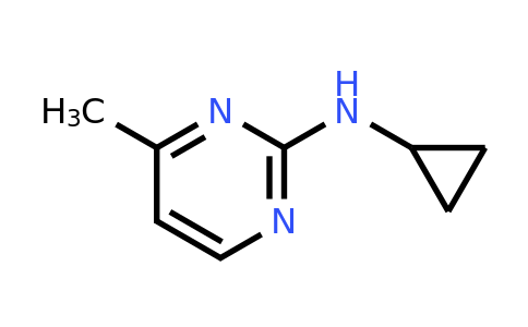 CAS 1342994-39-1 | N-Cyclopropyl-4-methylpyrimidin-2-amine