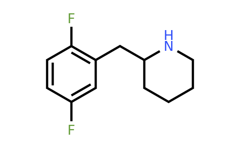CAS 1343049-89-7 | 2-[(2,5-difluorophenyl)methyl]piperidine