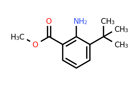 CAS 1343059-55-1 | Methyl 2-amino-3-(tert-butyl)benzoate