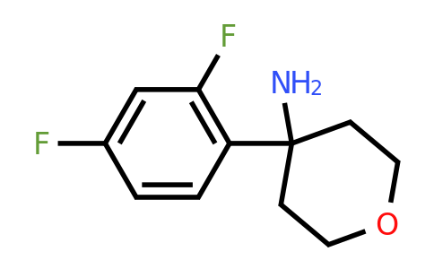 CAS 1343080-01-2 | 4-(2,4-difluorophenyl)oxan-4-amine