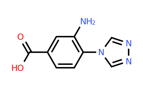 CAS 1343087-90-0 | 3-amino-4-(4H-1,2,4-triazol-4-yl)benzoic acid