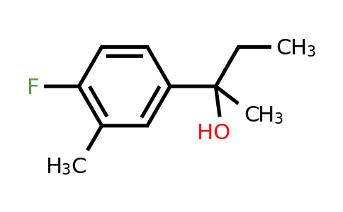 CAS 1343091-37-1 | 2-(4-Fluoro-3-methylphenyl)butan-2-ol