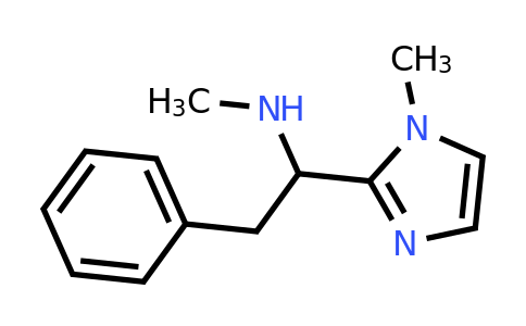 CAS 1343093-17-3 | methyl[1-(1-methyl-1H-imidazol-2-yl)-2-phenylethyl]amine