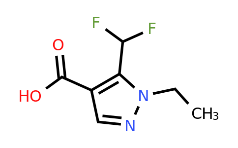 CAS 1343146-62-2 | 5-(Difluoromethyl)-1-ethyl-1H-pyrazole-4-carboxylic acid