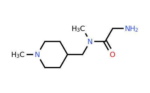 CAS 1343172-15-5 | 2-Amino-N-methyl-N-((1-methylpiperidin-4-yl)methyl)acetamide