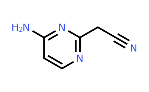 CAS 134318-72-2 | 2-(4-Aminopyrimidin-2-yl)acetonitrile